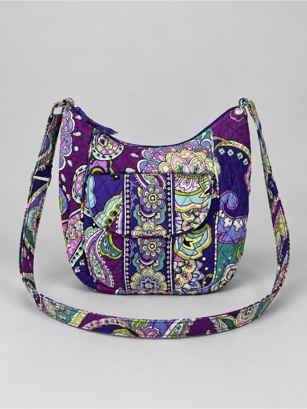 Vera Bradley Heather Clara Crossbody Bag Purse Quilted Retired Bohemian Cottage
